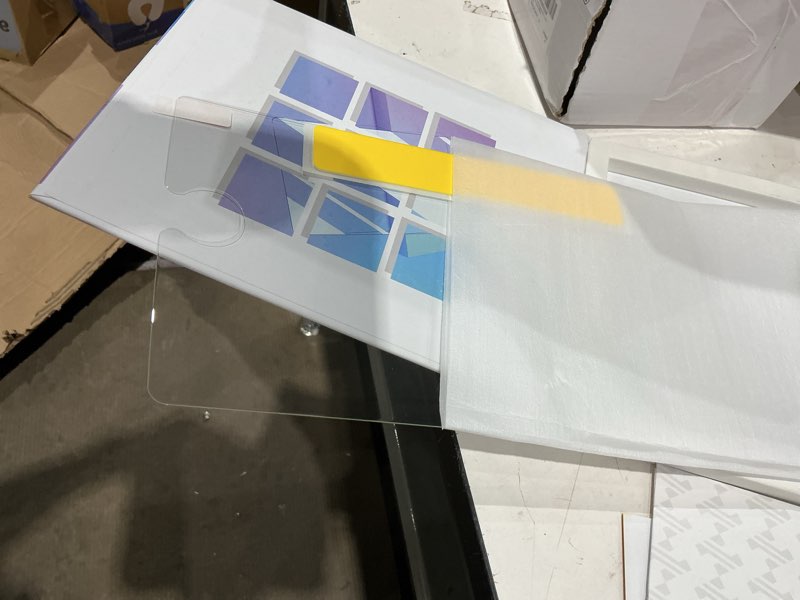 Condition photo showing Good Condition for cdefg for 2025 2026 volkswagen taos screen protector - 8 inch 9h hd tempered glass - vw taos (se, sel) touchscreen accessories taos 8 inch hd tempered glass 2025+