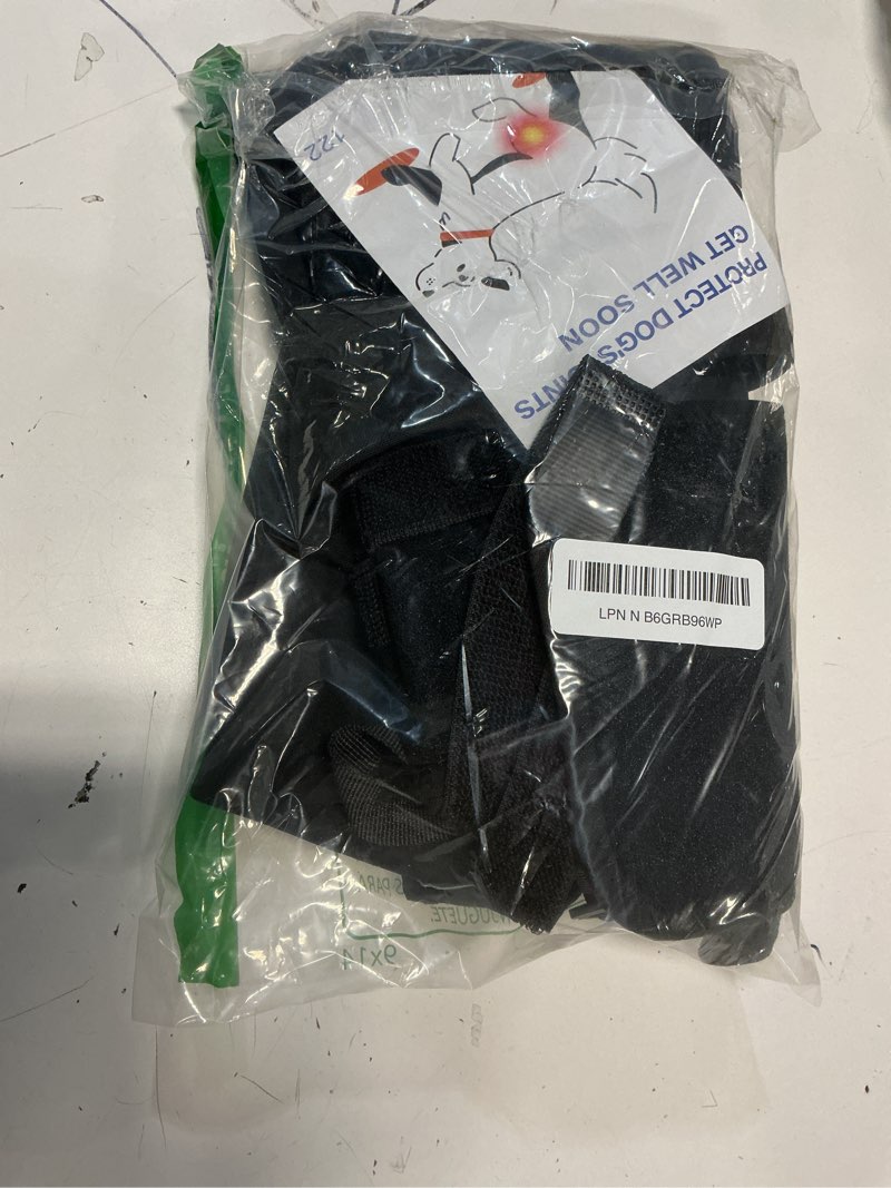 Condition photo showing As Is for dog knee brace for back leg, adjustable dog leg brace with 4 stabilizers, hip support to reduces pain, ligament injuries & luxating patella & acl ccl for small medium large dogs, 2xl