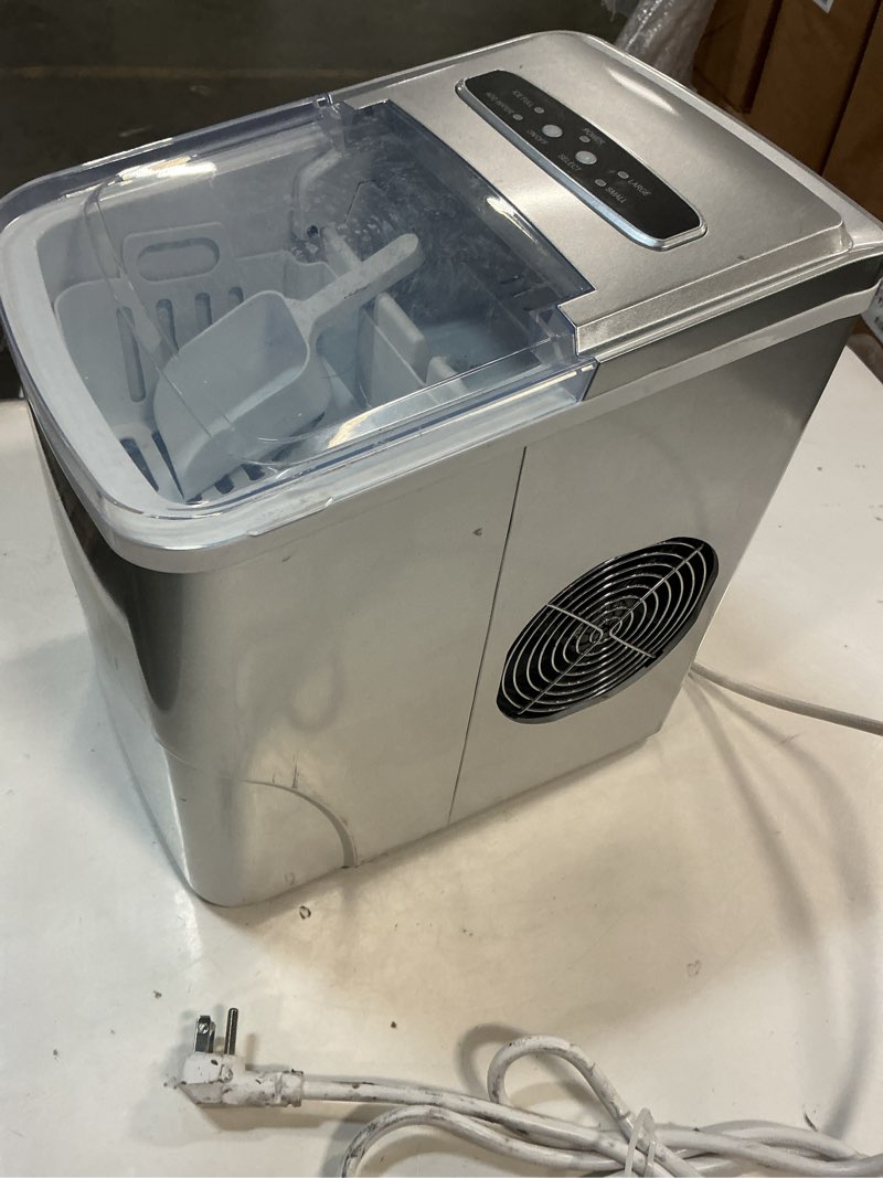 Condition photo showing As Is for Insignia Portable Ice Maker