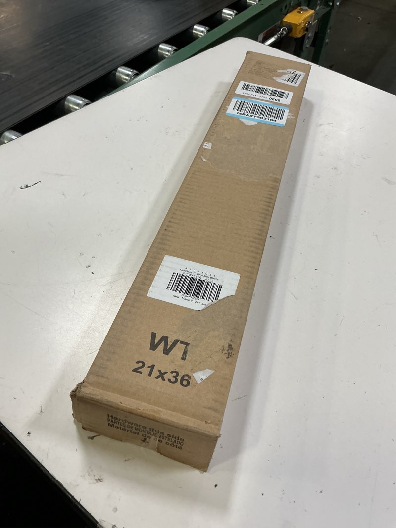 Condition photo showing Good Condition for lazblinds cordless white 1" room darkening vinyl mini blinds, 20" w x 36" h horizontal window blinds for home, cordless shades for indoor windows white 20"w x 36"h