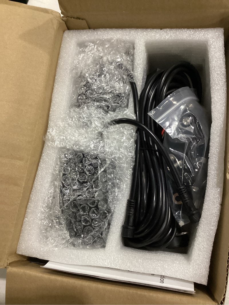 Condition photo showing New/Like New for motorcycle auxiliary lights kit led spot motorcycle driving fog light pods with switch wiring harness clamp mount brackets kit for r1200gs f800gs adv adventure touring streetbike 40w