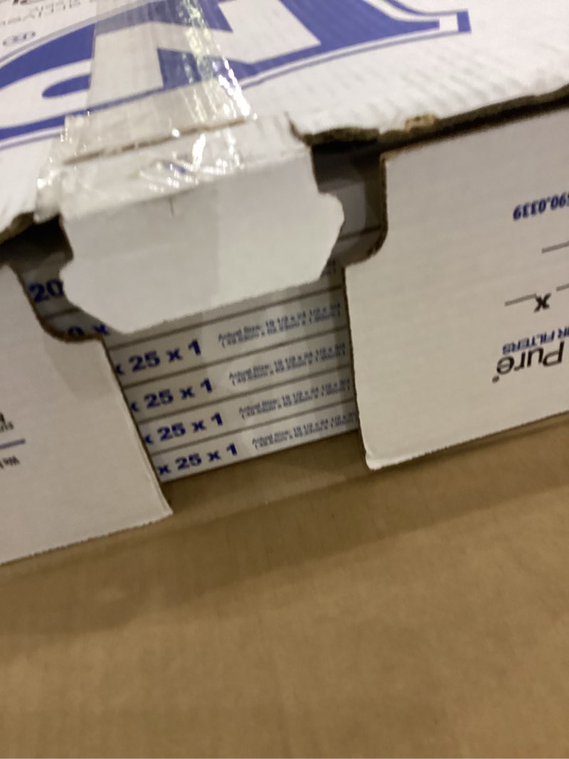 Nordic Pure 16x20x1 MERV 12 Pleated Plus Carbon AC Furnace Air Filters 6 Pack & 20x25x1 MERV 12 Plea