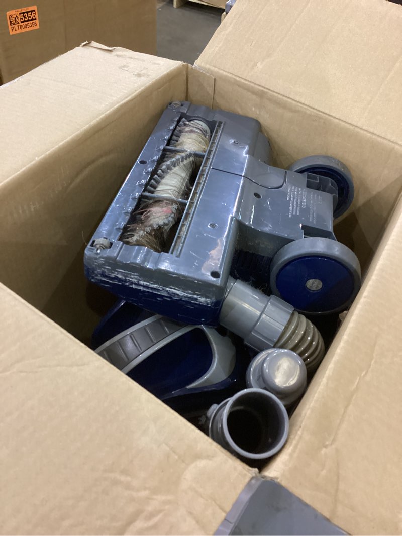 Condition photo showing As Is for Shark Upright Vacuum, Navigator Lift-Away Deluxe with Large Dust Cup Capacity, HEPA Filter, Swivel Steering, Upholstery Tool & Crevice Tool, Blue, NV360