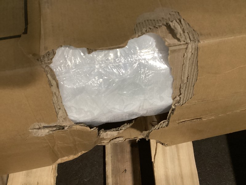 Condition photo showing As Is for LoadEase King Size Mattress,12 Inch King Mattress in a Box for Back Pain Relief, Upgrade Memory Foam and Pocket Coils Spring, Medium Firm, Excellent Motion Isolation, Edge Support, 80x76x12