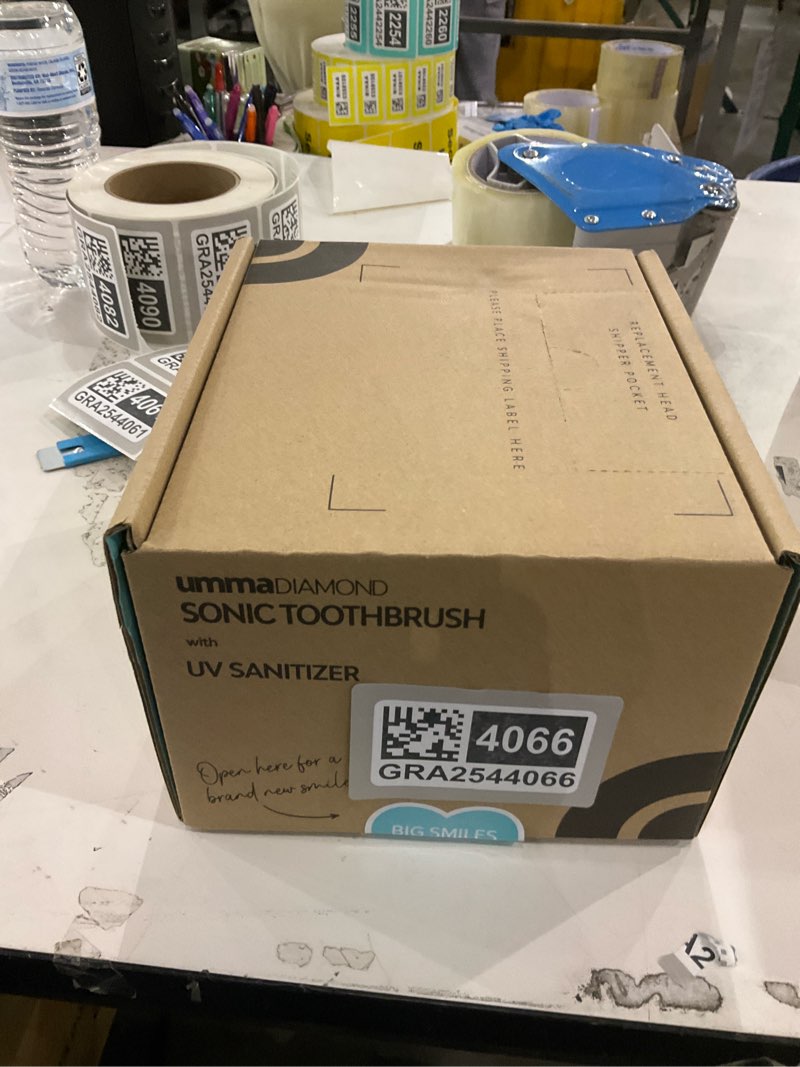 Condition photo showing New/Like New for TAO Clean UV Sanitizing Sonic Toothbrush and Cleaning Station, Electric Toothbrush, Dual Speed Setting, Lilac Bliss