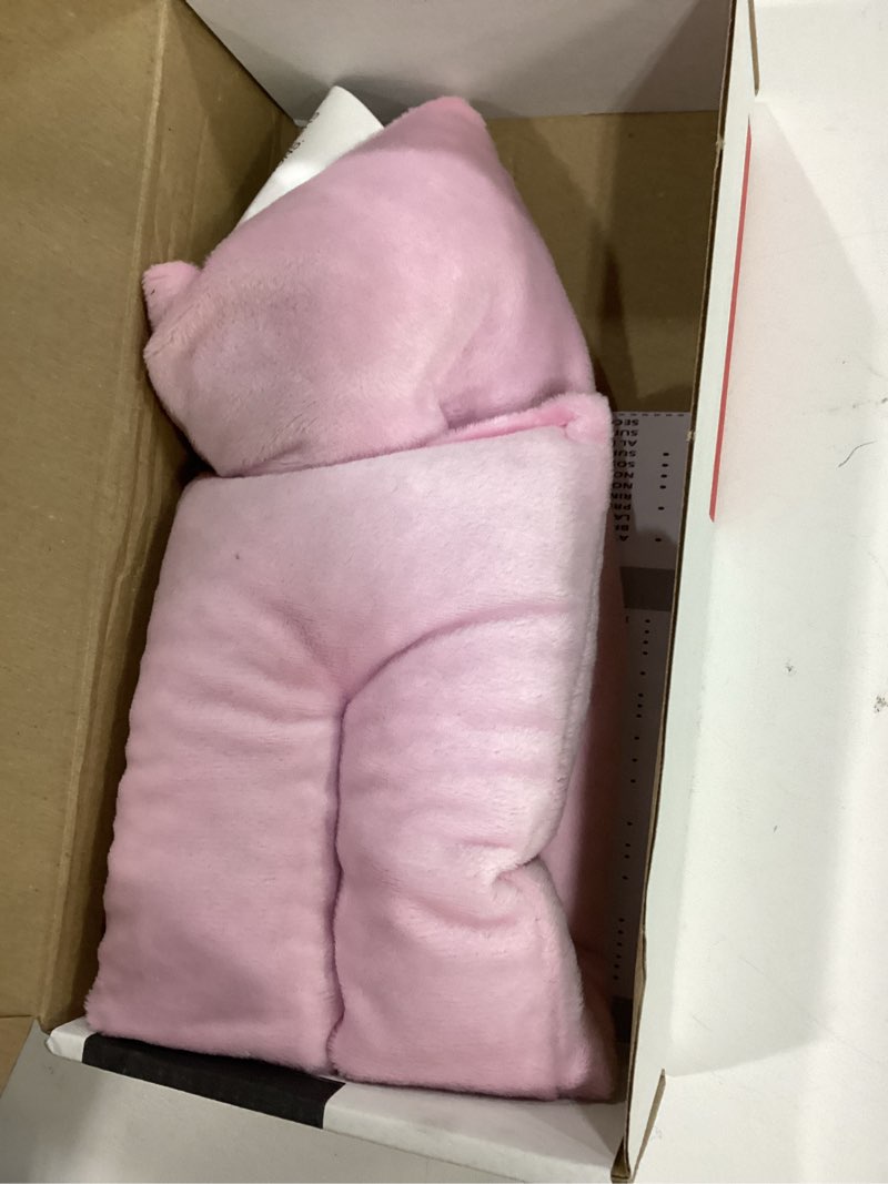 Condition photo showing Good Condition for Microwavable Heating Pads for Winter Warmth, Back, Stomach & Head Comfort – Kalore Neck Wrap with Velboa Faux Fur Cover – Even Heat Distribution Hot Compress Bag – Wheat Heat Pad – Unscented – Pink Plush Pink Unscented