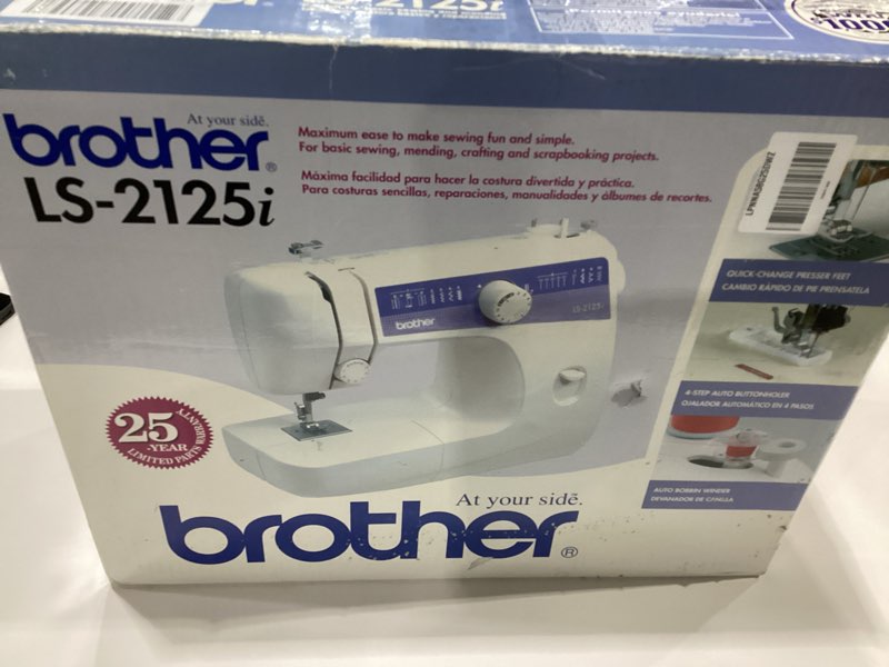 Condition photo showing As Is for Brother LS2125i EasytoUse, Everyday Sewing Machine with 10 Stitches Including Blind Hem and Zigzag, NOT TESTED