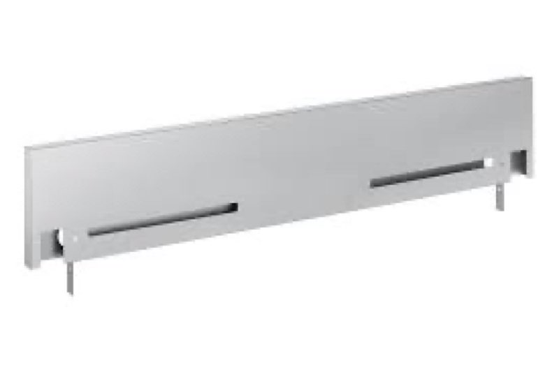 samsung slide-in range 9" backguard, stainless steel, nx-ab5900rs/aa