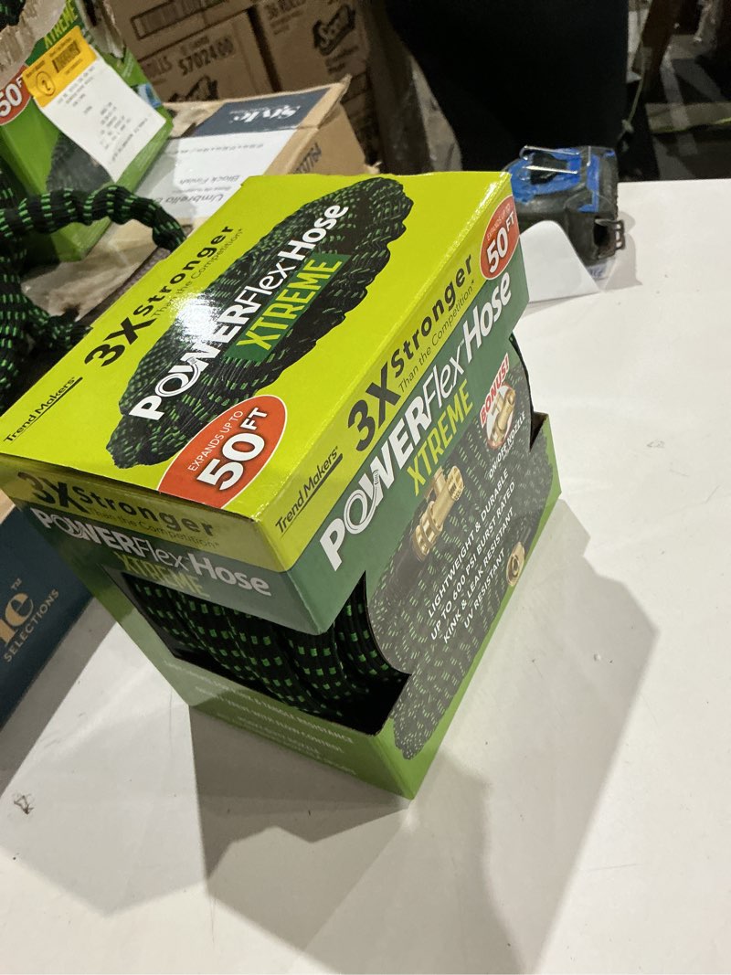 Condition photo showing Good Condition for flex-able hose flex-able xtreme hose 50ft - kink free, expandable, heavy duty, green garden hose