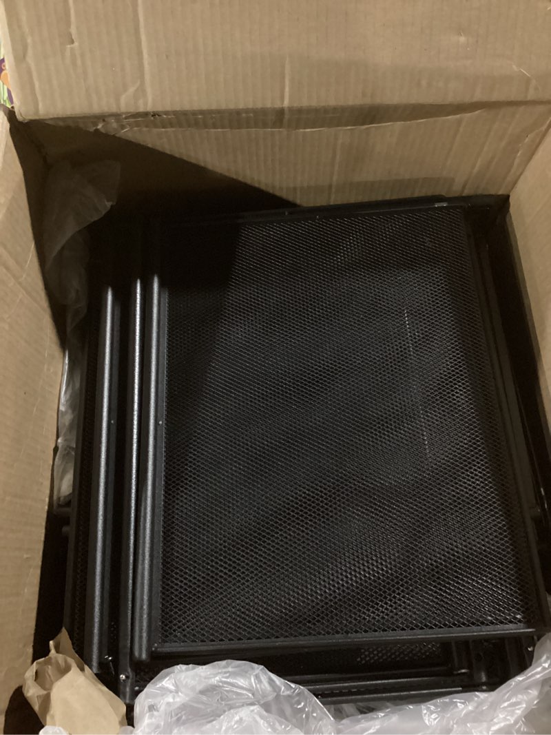 Condition photo showing Good Condition for Shoe Rack, 8-Tier Metal Shoe Organizer, Tall Shoe Rack for Closet,entryway,Garage, with Adjustable Flat or Angled Shelves, 32-40 Pairs,Shoes That can accommodate The Whole Family. Black 8Tier