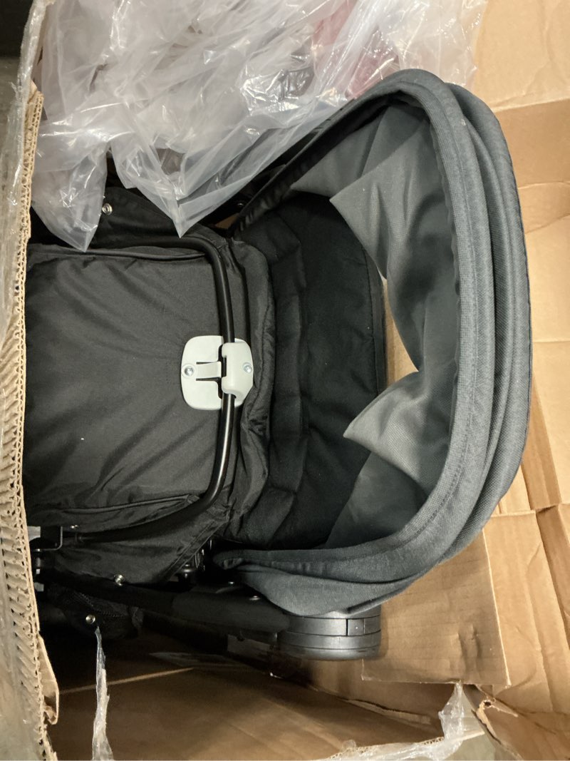 Condition photo showing As Is for mompush wiz 2 in 1 baby stroller with infant pramette mode, one hand fold convertible newborn to toddler stroller with reversible seat and large upf 50+ canopy forest stroller