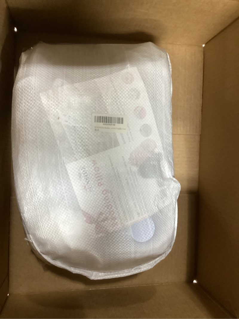 Condition photo showing New/Like New for SUNSIDE Reading Pillow for Sitting in Bed, Cute Back Pillows for Adult, Shredded Memory Foam Bed Rest with Arms, Cat Design Bed Pillow, Relaxing, Watching TV, Gaming Pink Large