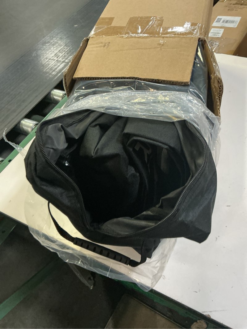 Condition photo showing Good Condition for Car Roof Bag 21 Cubic Feet, Waterproof Rooftop Cargo Bag for Cars SUVs & Vans, 840D Heavy-Duty PVC, Universal Fit with or Without Roof Rack- Anti-Slip Mat?Combination Lock?6 Door Hooks?4 Extra Straps