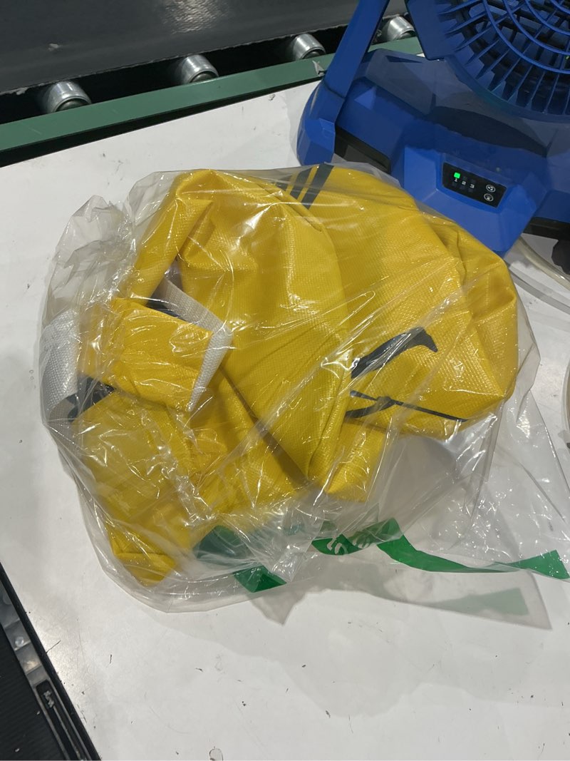 Condition photo showing As Is for golf impact bag golf hitting bag hitting bag golf impact power smash bag swing training aids waterproof durable yellow