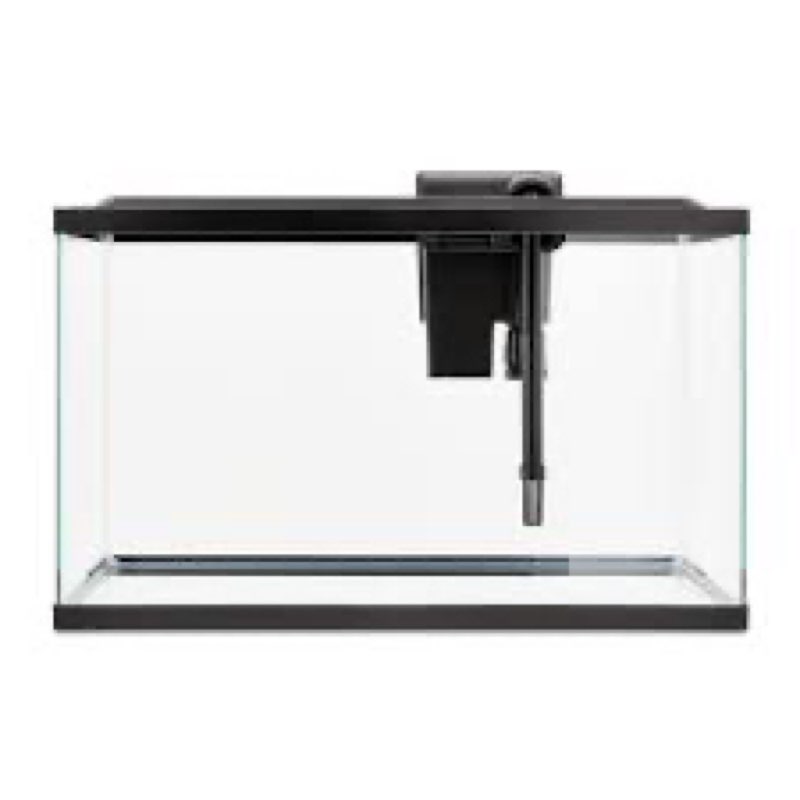 vibrant life nv33921 10 gallon aquarium starter kit with blue & white led lights