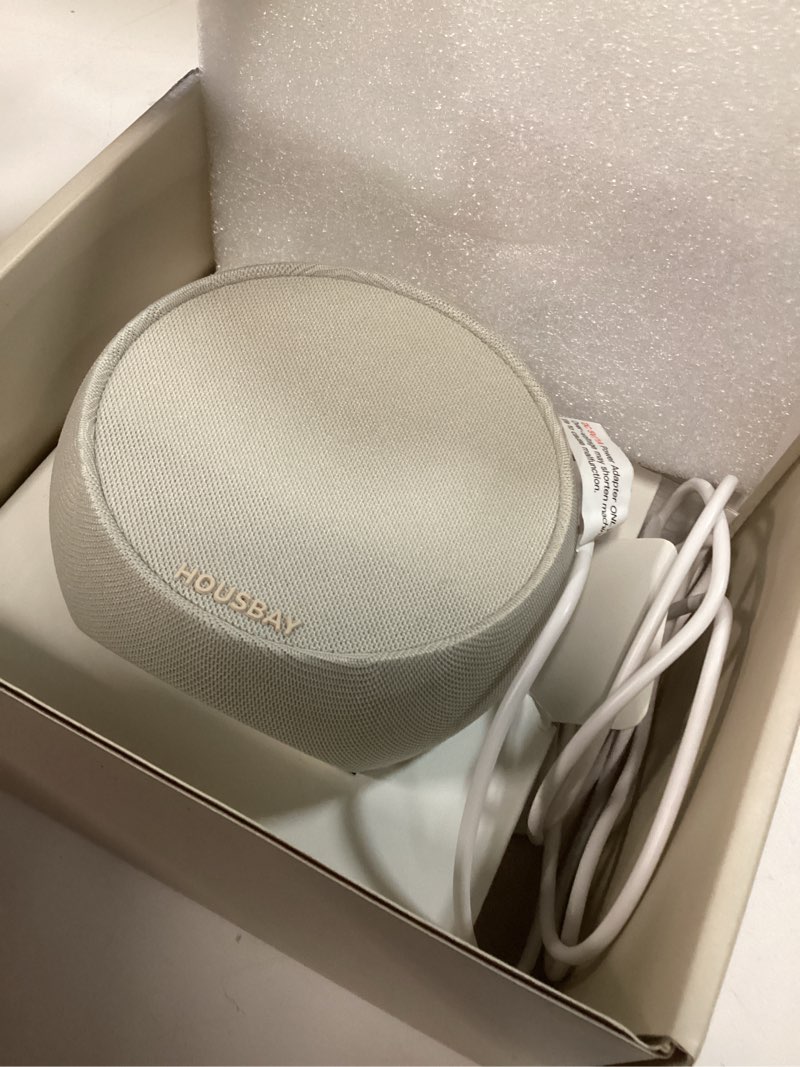 Condition photo showing Good Condition for housbay mini sunrise alarm clock with sound machine, rhythm wake-up light, white noise for sleeping, compact phone-free bedrooms clock, putty
