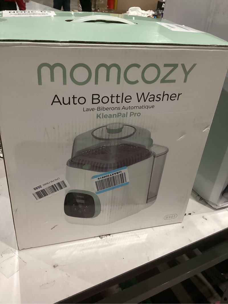 Condition photo showing Good Condition for Momcozy KleanPal Pro Baby Bottle Washer, Sterilizer & Dryer - All-in-One Cleaning Machine for Bottles, Pump Parts & Baby Essentials - Time-Saving & Effortless Care