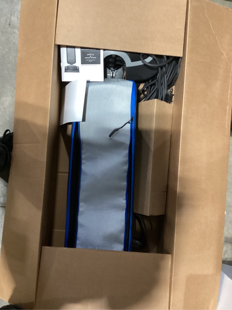 Condition photo showing As Is for oreck hepa swivel upright vacuum cleaner, lightweight bagged upright vac, hepa media filtration, traps debris and locks in dirt, swivel steering, corded vacuum cleaners for home use swivel upright bagged