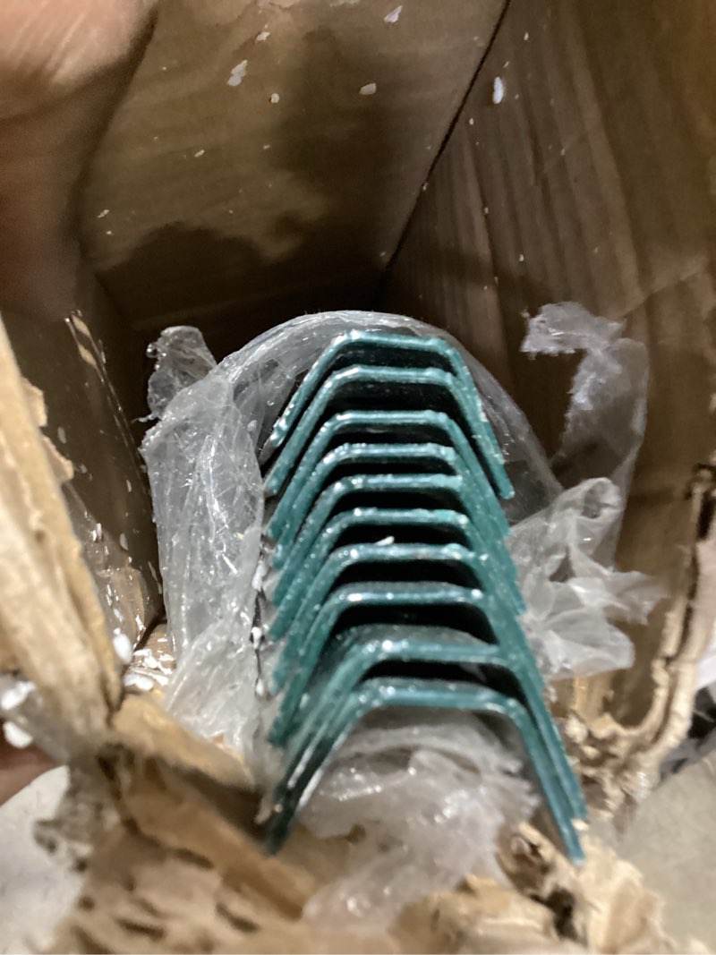 Condition photo showing Good Condition for Fence Posts 6 Feet, Pack of 10, 3-4-5-6-7Ft Heavy Duty Garden Metal Steel Fence Post with U-Channel, No Dig Steel U Post Fencing for Lawn, Garden 6FT 10PCS