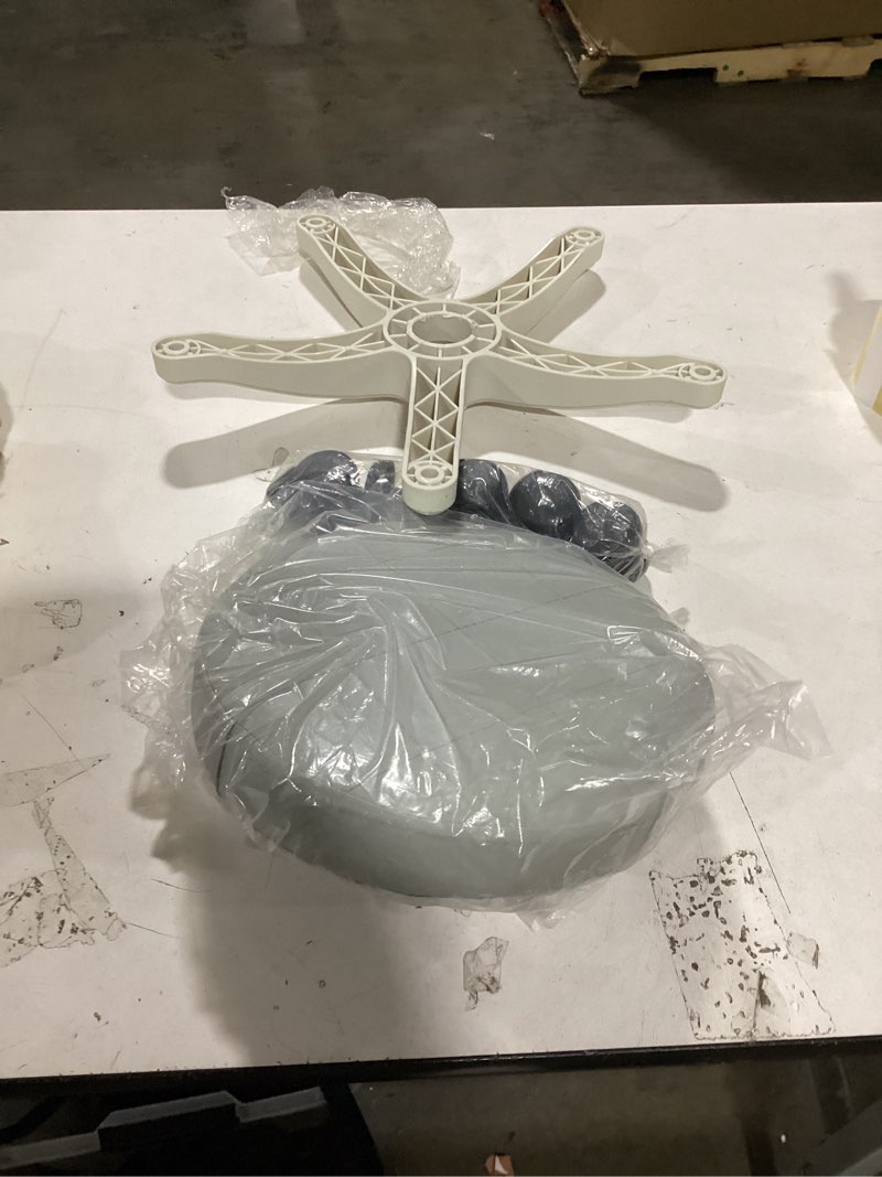 Condition photo showing As Is for MASTERY MART 28 Inch Office Chair Base Replacement, 2500 lbs Capacity, Heavy-Duty Metal Base for Swivel Gaming Chair, Universal Caster Hole, Matte Black