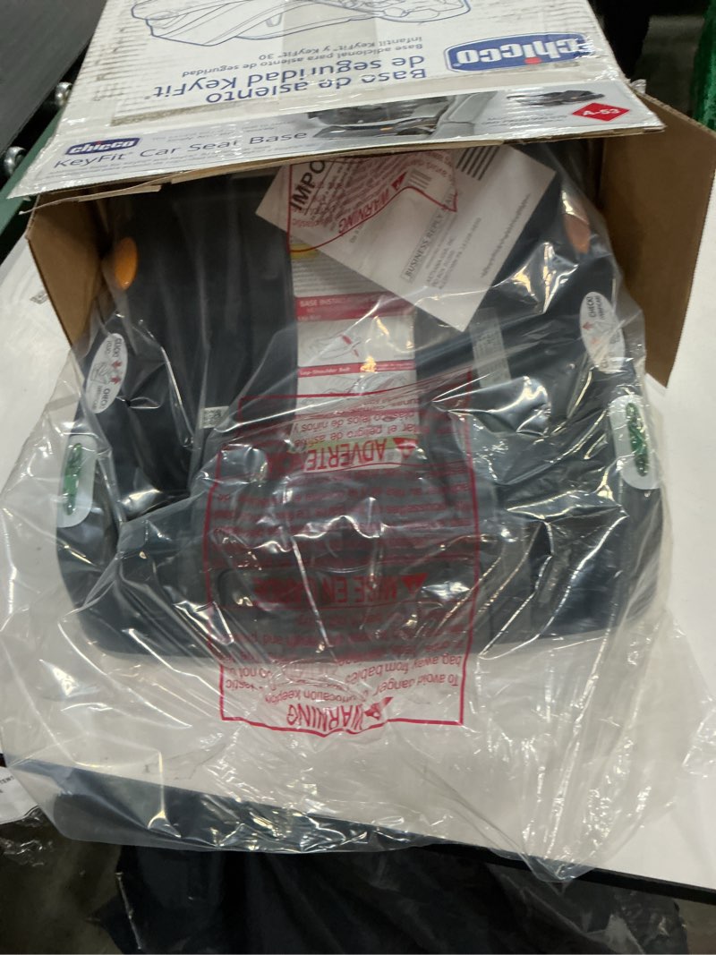 Condition photo showing New/Like New for Chicco KeyFit Infant Car Seat Base, Stay-in-Car Rear-Facing Base | Anthracite/Grey