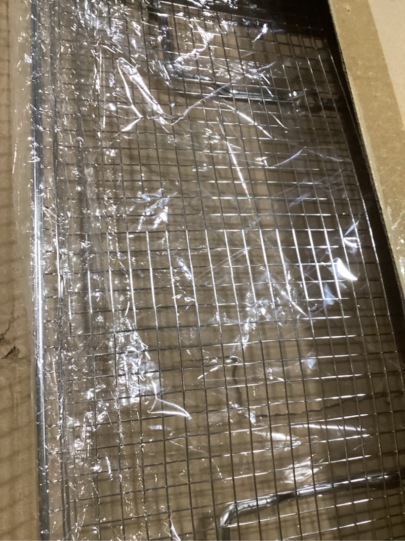 Condition photo showing Good Condition for Upgraded Air Fryer Tray Replacement Parts for Samsung GE Oven Parts 304 Stainless Steel Air Fryer Basket DG75-01001C Air Fryer Rack 20.4 x 13.4 IN Air Fryer Tray Pan Samsung 30" Range Oven Rack