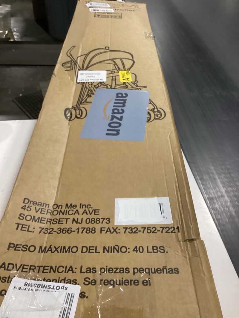 Condition photo showing Good Condition for Dream On Me Vista Moonwalk Baby Stroller in Black, Lightweight Infant Stroller with Compact Fold, Mu