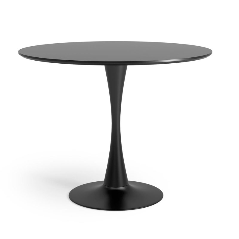 Stiletto Dining Table- Matte Black