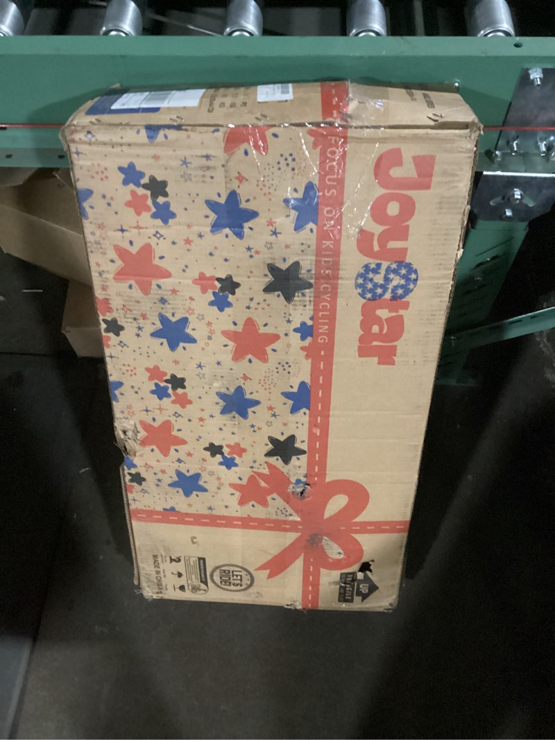 Condition photo showing New/Like New for joystar angel girls bike for toddlers and kids ages 2-13 years old, 12 14 16 18 20 inch kids bike with training wheels & basket, 20 24 inch girls bicycle with handbrake & kickstand fuchsia 14 inch with training wheels