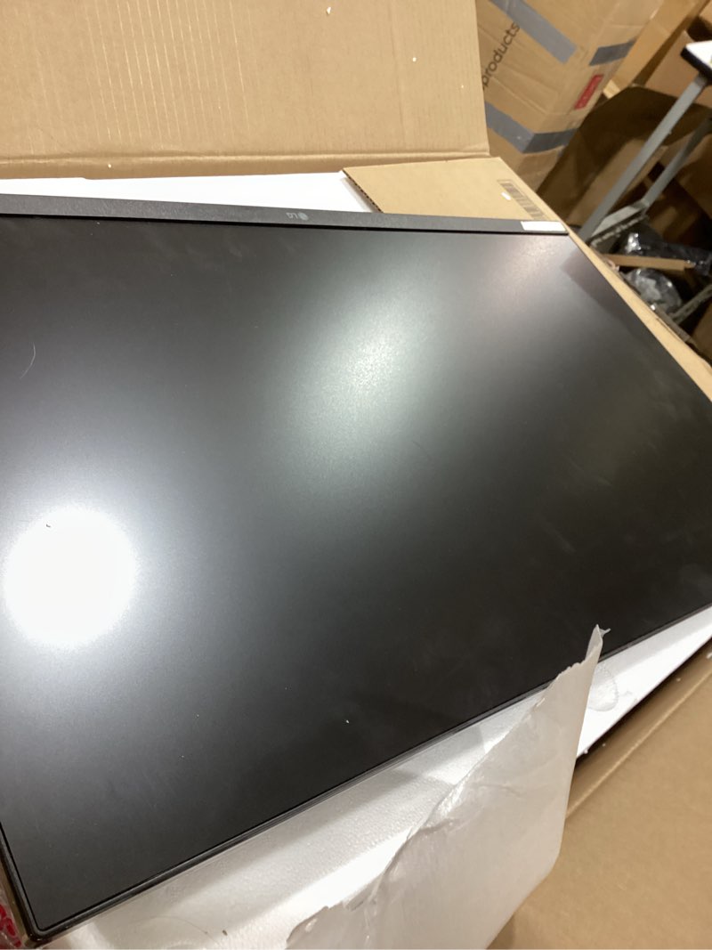 Condition photo showing As Is for LG 27GL83A-B 27-Inch Ultragear QHD 2560 x 1440 IPS Gaming Monitor, 144Hz, 1ms (GtG), NVIDIA G-SYNC, AMD FreeSync, HDR10, HDMI, DisplayPort, Tilt/Height/Pivot Adjustable Stand, Black 27 inch 144Hz