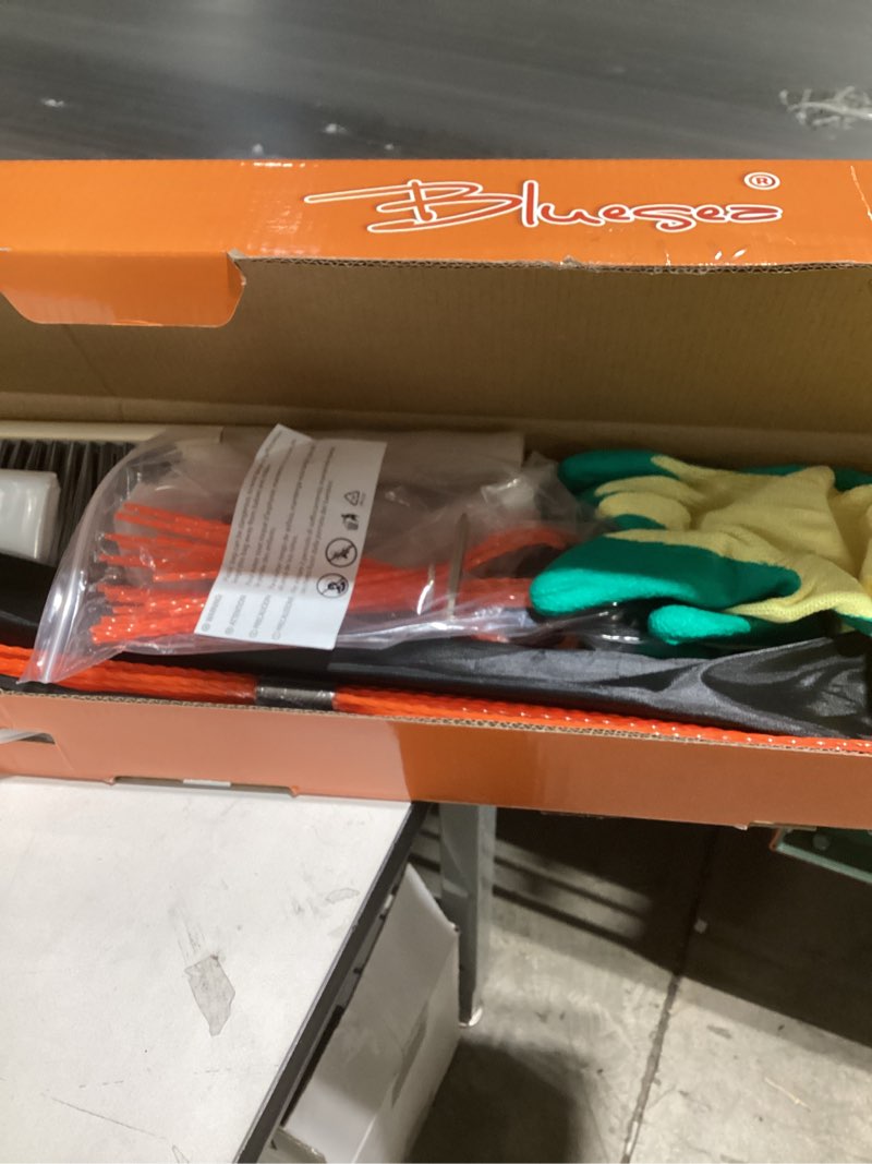 Condition photo showing New/Like New for bluesea 23 feet chimney sweep kit, ergonomic chimney cleaning kit, extends up to 23 feet, chimney cleaner, chimney cleaning tools, chimney cleaning system with strong brush, 7 flexible chimney rods