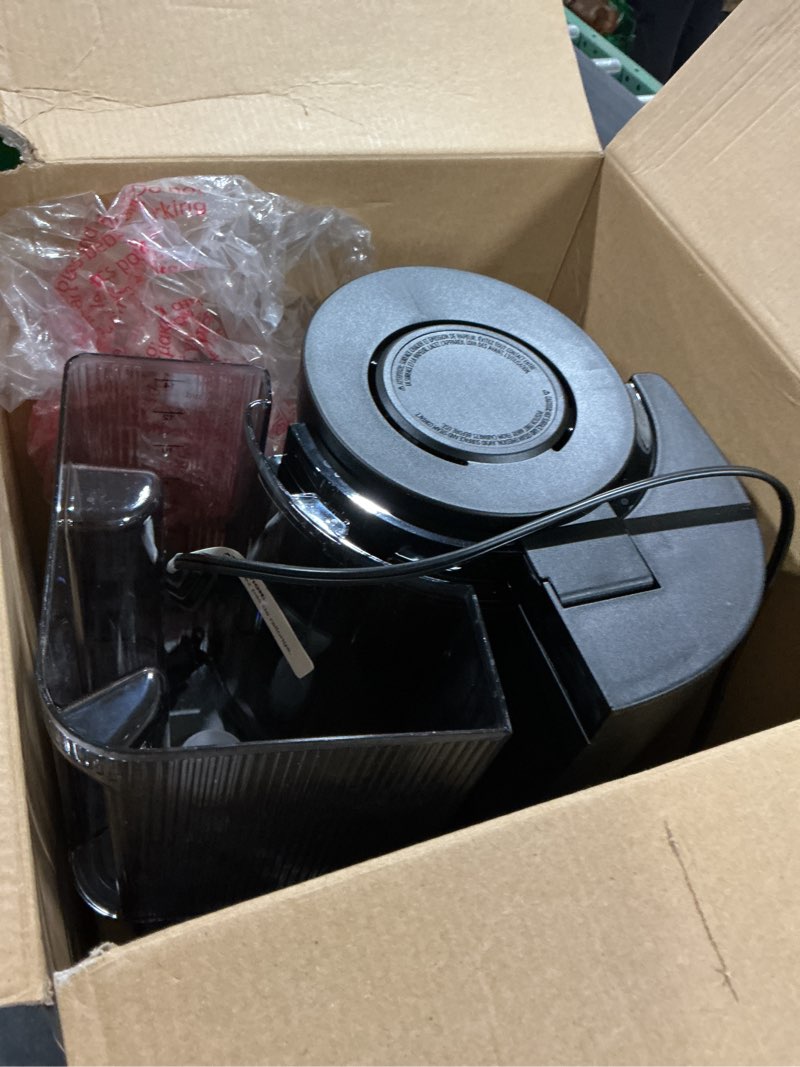 Condition photo showing As Is for ninja fresh brew™ drip coffee maker | programmable 14cup glass carafe, brew classic & rich, 70oz removable water reservoir | small batch, delay brew, adjustable warming plate | stainless steel | ce451 14 cup