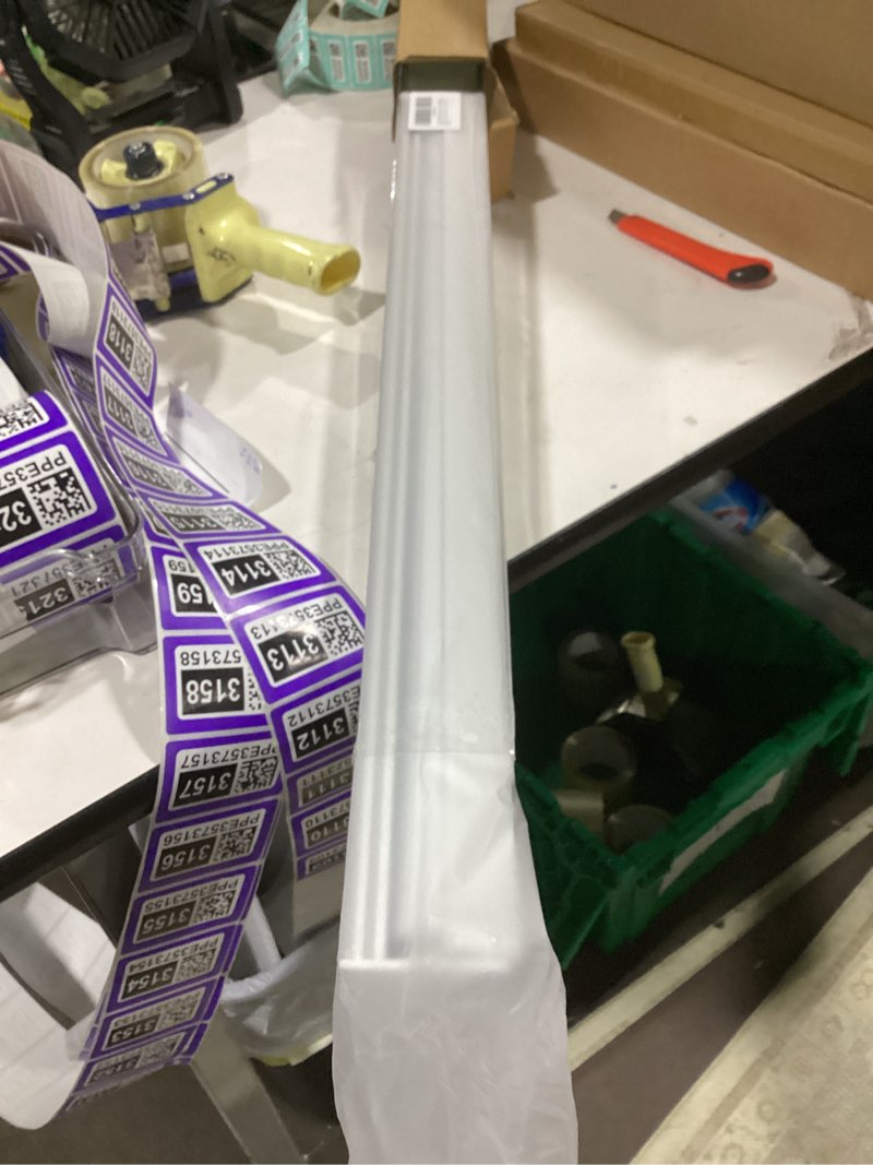 Condition photo showing Good Condition for aosky blackout roller shades cordless blinds for windows, free-stop shades with valance, thermal insulated fabric, uv protection, blinds for home and office (28" w x 72" h, linen white) linen white 28"w x 72"h