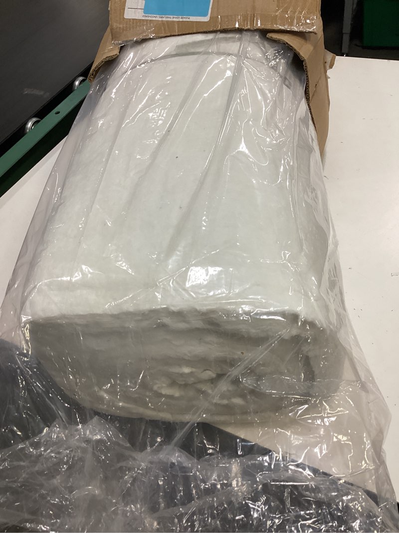 Condition photo showing Good Condition for 1"x24"x84",2400f ceramic fiber fireproof insulation blanket, applicable to furnace, forging, kiln and stove 1inch (thick) x24inch x84inch