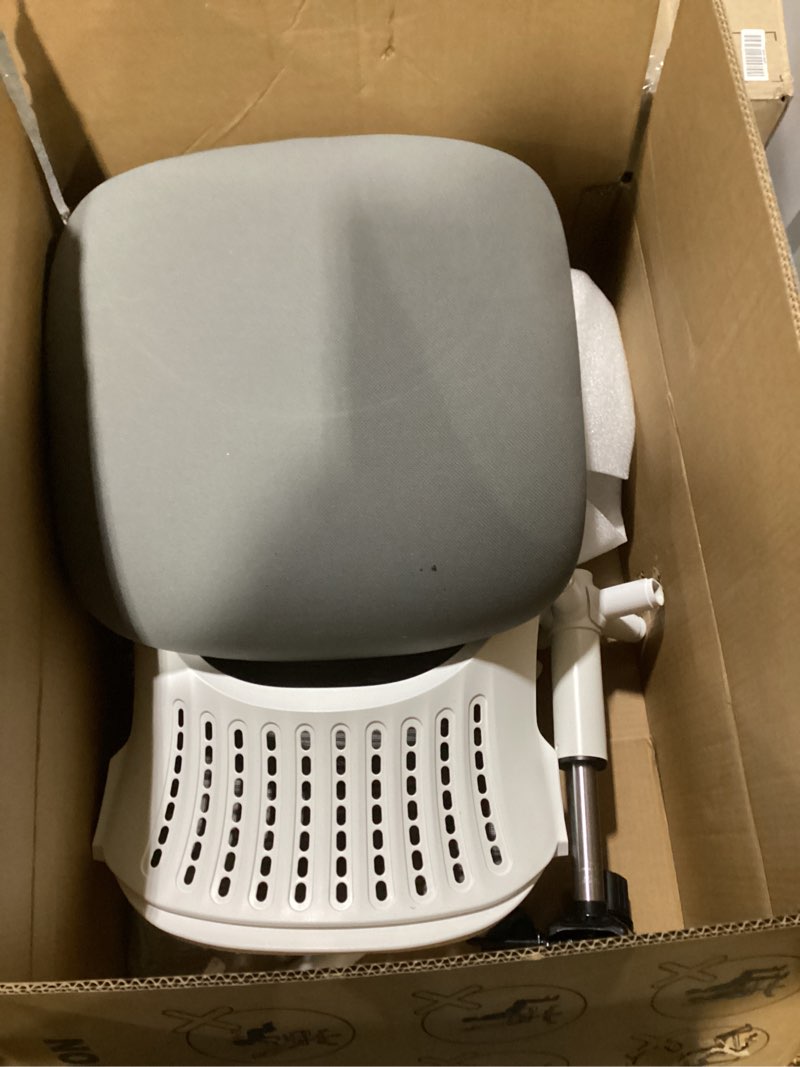 Condition photo showing As Is for gtplayer gaming chair, computer office chair with pocket spring cushion, linkage armrests and footrest, high back ergonomic computer chair with lumbar support task chair with footrest