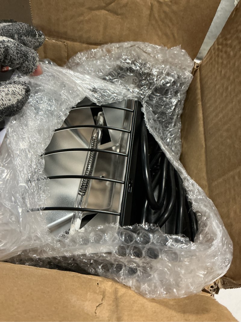 Condition photo showing Good Condition for 400W Heat Lamp for 60 Chickens Upgraded 12000H Large Chicken Coop Brooder Heater Carbon Fiber Bulb Waterproof Adjustable 2 Mode Temp Safe Design for Chicks Poultry Pets (Small(1 Frame + 2 Tubes))