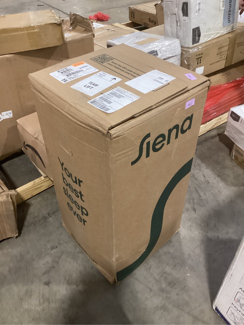 Condition photo showing New/Like New for Siena 10” Queen Hybrid Firm Mattress - Memory Foam & Innerspring System - 180 Night Trial - Premium Pressure-Relieving Layers - 10 Year Warranty - Mattress in a Box - CertiPUR-US Certified Queen 10” Hybrid Firm Mattress