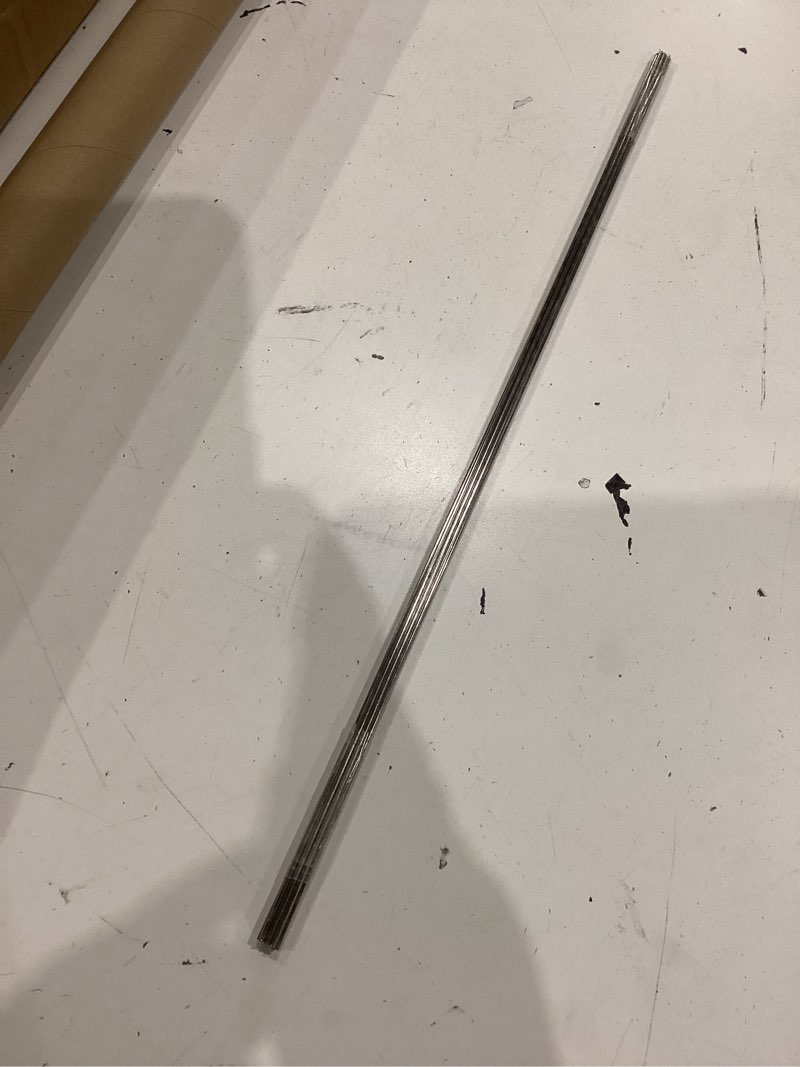 Condition photo showing Good Condition for m meterxity 10-pack 304 stainless steel solid round rod, 2x450mm metal solid shaft rods for diy craft/model car/helicopter airplane/metal working, lathe bar smooth stock [0.08x17.72in] 2x450mm 10