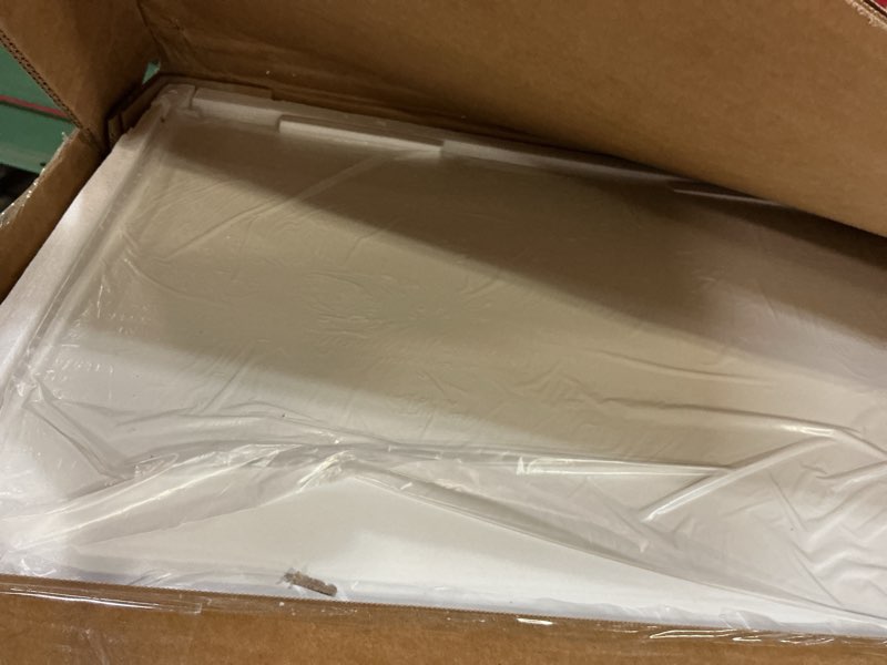 Condition photo showing Good Condition for Folding Desk,Not Require Assembly,Small Foldable Desk 31.5" for Small Spaces,Space Saving Computer Table Writing Workstation for Home Office,White