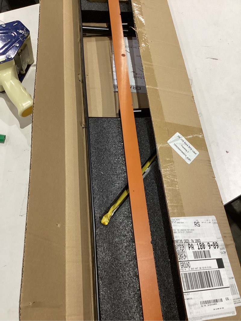 Condition photo showing Good Condition for 2pcs Floating Shelf Hardware Heavy Duty Hidden Shelf Brackets Support,Wall Mounting Invisible Floating Shelves Bracket with Jig (46" x 6" x 1.5")