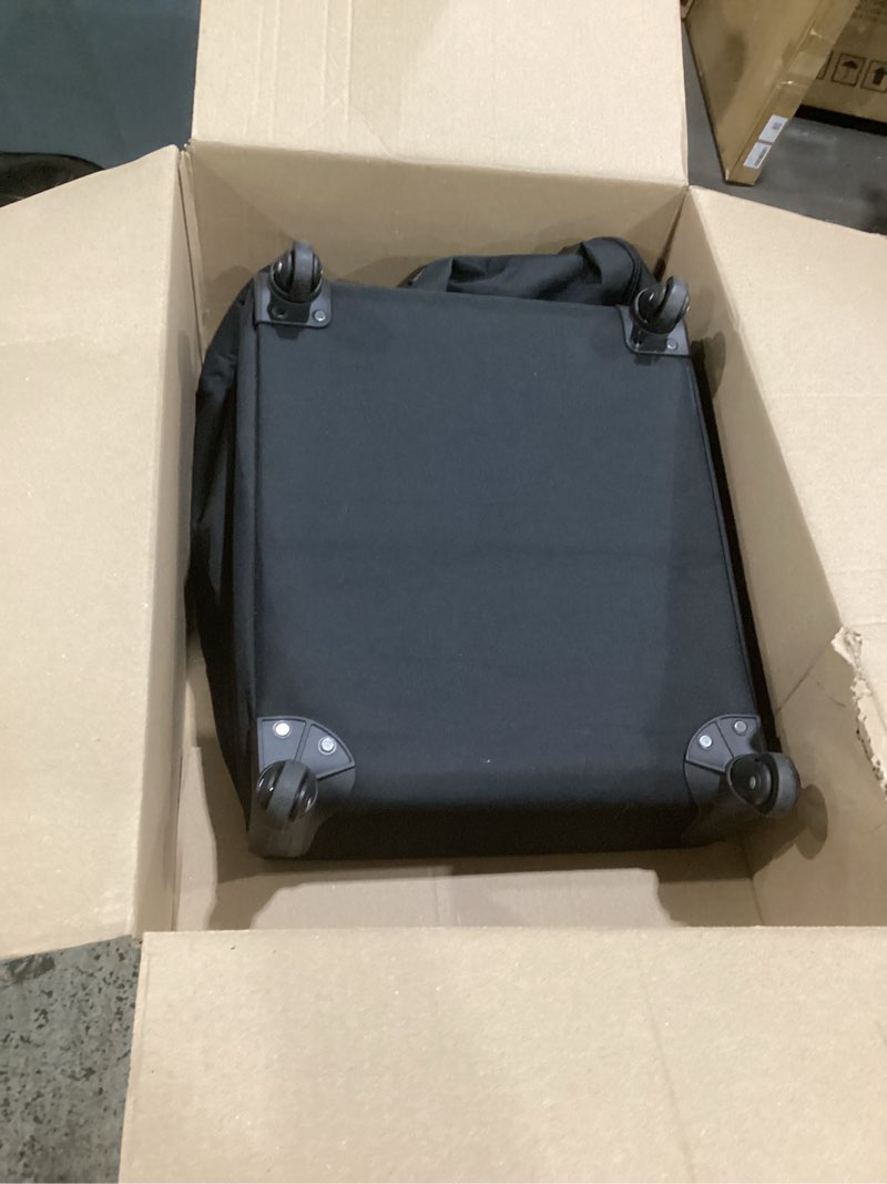 Condition photo showing Good Condition for j.l. childress spinner wheelie padded car seat bag- travel bag for airplane, fits most baby & infant car seats, boosters, & carriers, airport accessories for gate check or baggage check- deluxe, black
