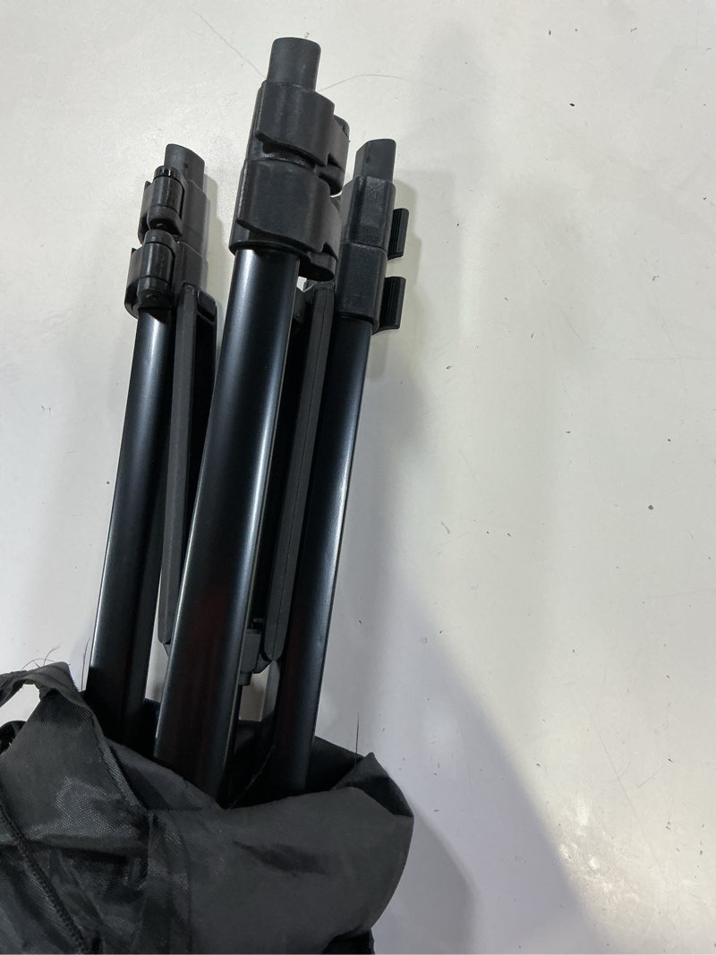 Condition photo showing Good Condition for onn 52" aluminum compact camera tripod adjustable height, light weight, mounts for slr|camera|smartphone|gopro