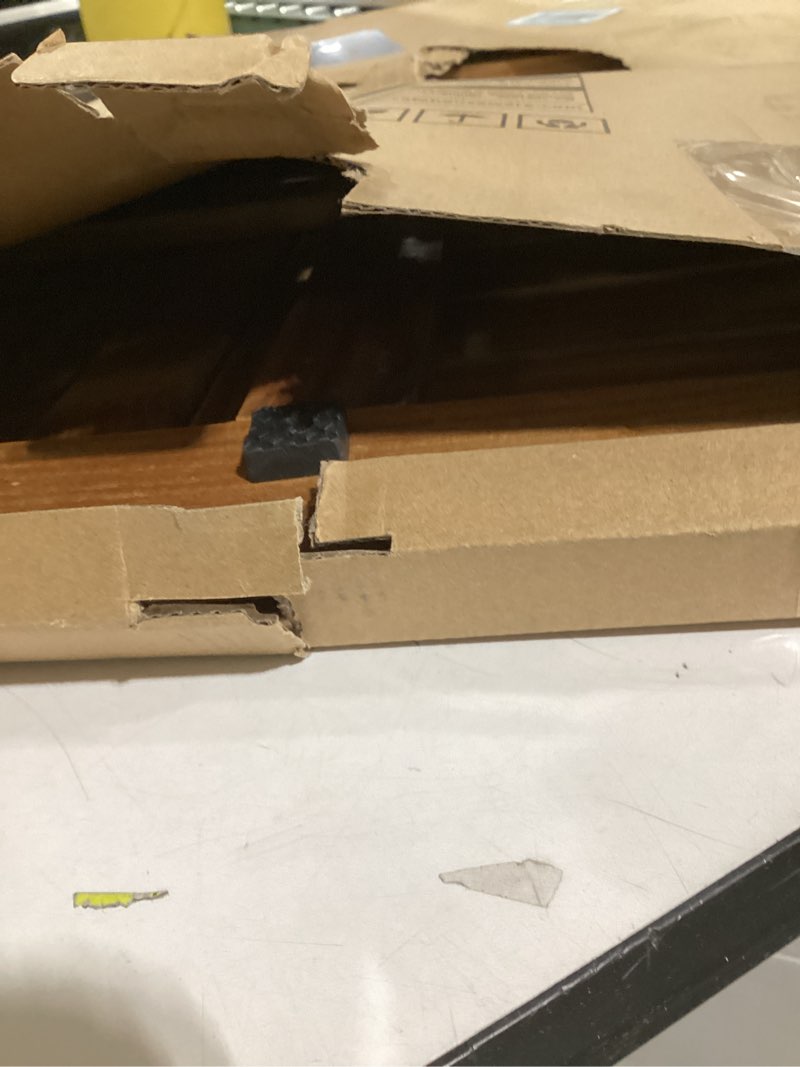 Condition photo showing New/Like New for Utoplike Teak Wood Bath Mat, 32 x 20 inch Large Wooden Shower Mat for Bathroom, Non Slip Wood Floor Sturdy Mat for Inside Shower Luxury Spa Home or Outdoor 32" x 20" (Rectangular)