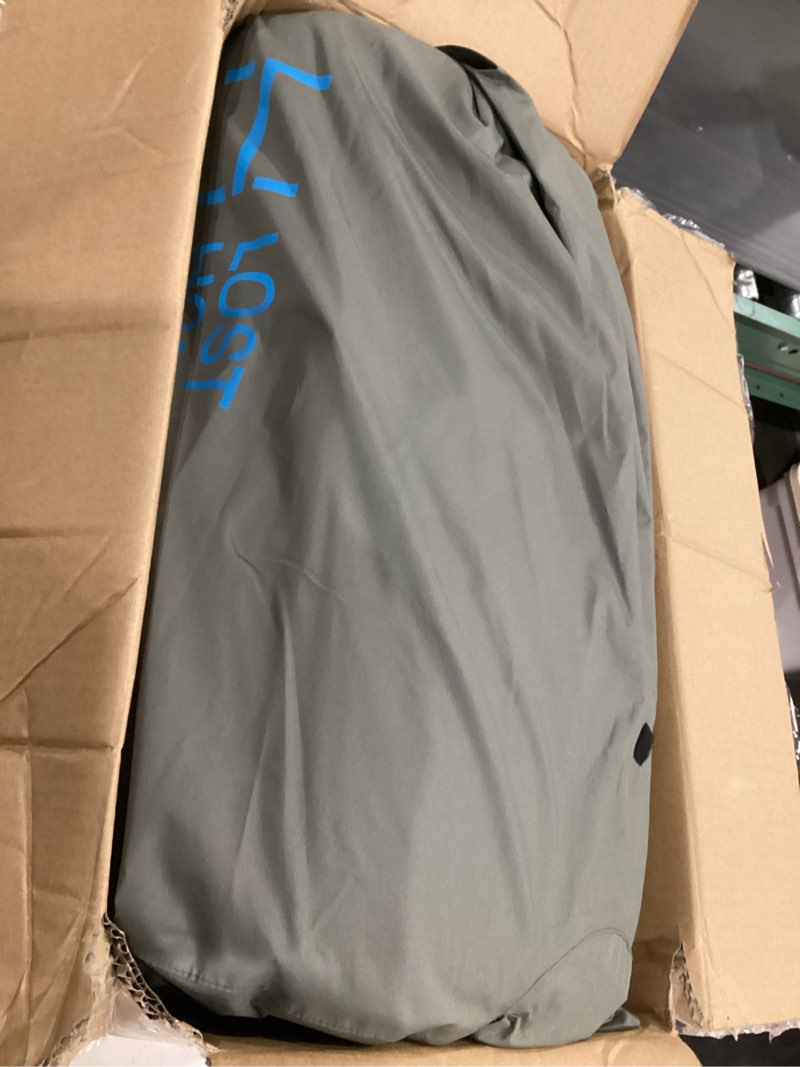 Condition photo showing Good Condition for losthorizon camping air mattress with foam for tesla, self inflating sleeping pad with pump sack, 4.5" thick, r-value 13, model y model y sleeping pad