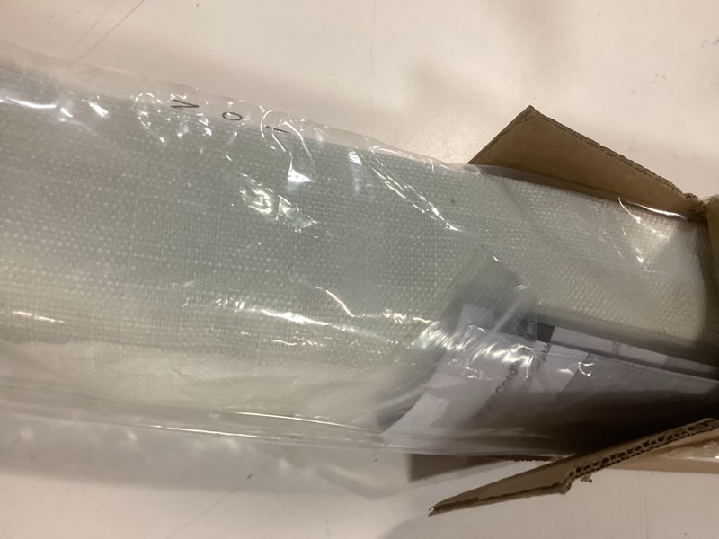 Condition photo showing Good Condition for lazblinds no drill roman shades for windows, cordless light filtering window shades with uv protection, polyester fabric for bedroom & living room, 20" w x 64" h, off white light filtering - off white 20"w x 64"h