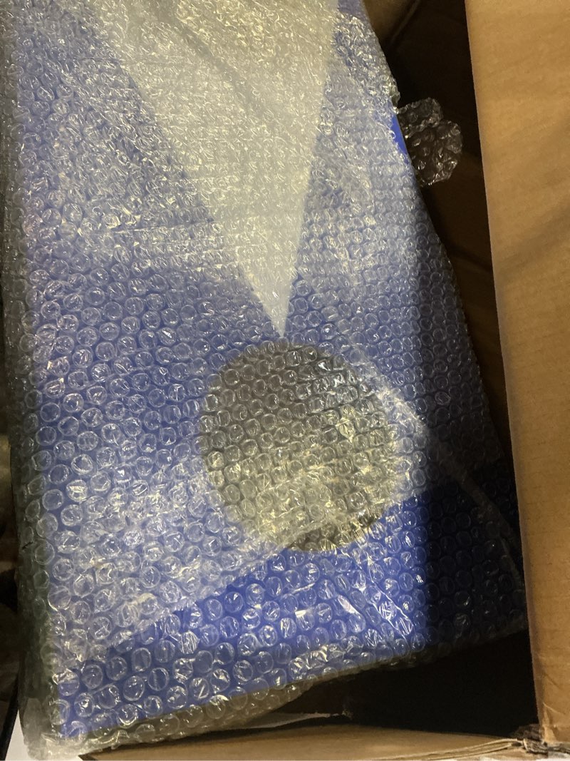 Condition photo showing As Is for GoSports 4 x 2 ft Aluminum Cornhole Game Sets – Choose LED Lights or Standard - Set Includes 2 Foldable Regulation Size Boards, 8 Bean Bags, & Rules Red & Blue Edition