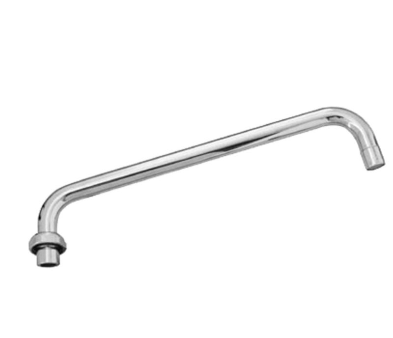 t&s brass 5sp-14 nozzle, swing, 14" length, 3/4-27un laminar outlet device, chrome