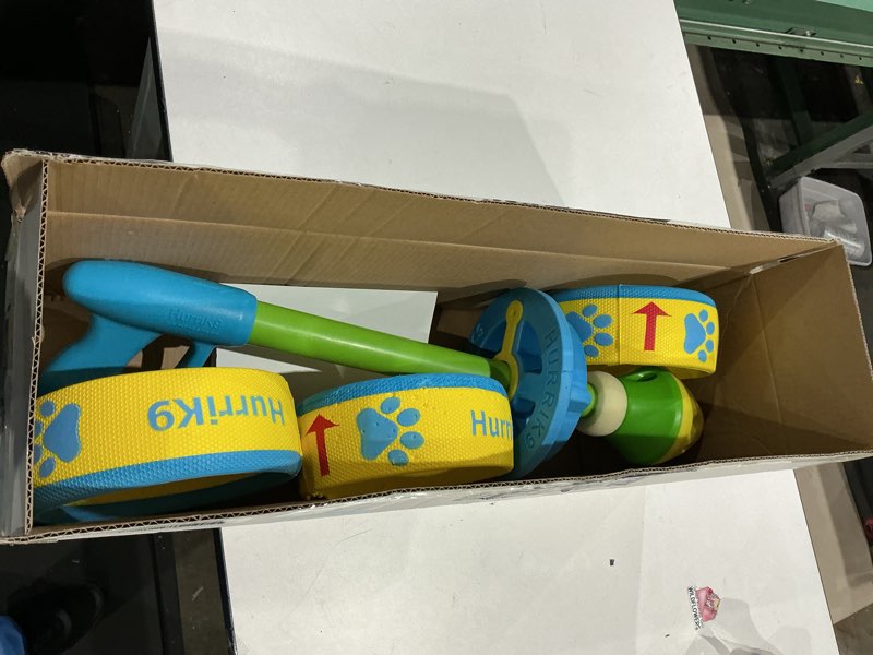 Condition photo showing As Is for hurrik9 dog ring launcher, starter pack launcher + 3 standard rings