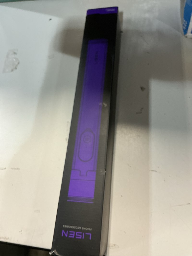 Condition photo showing Good Condition for lisen [0.01s-open] phone tripod for iphone, 67" selfie stick tripod with remote, extendable cell phone tripod stand, perfect for travel video recording live stream vlog for iphone 17 pro max & android black