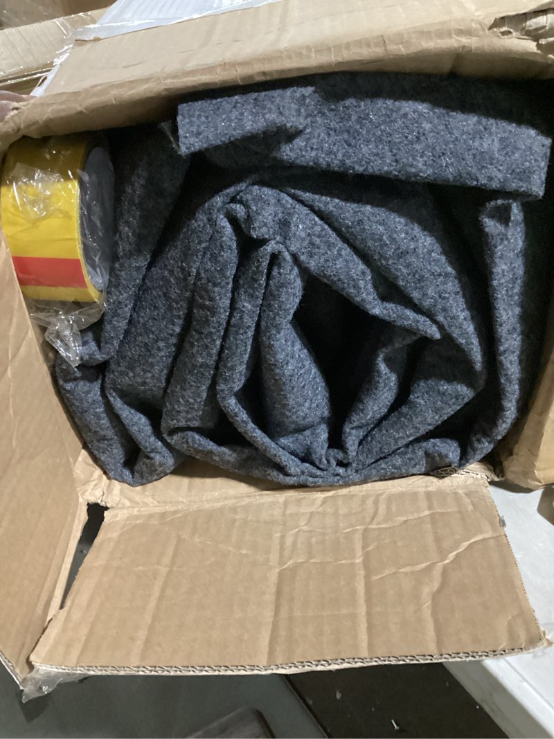 Condition photo showing Good Condition for Armor All Jumbo XXL Garage Floor Mat (22' x 8'10"), Waterproof Garage Flooring, Absorbent, Premium Oil Spill Resistant Garage Pad, Durable, Protects Surfaces (Includes Double Sided Tape) (USA Made) 8'10" x 22' (Rectangular)